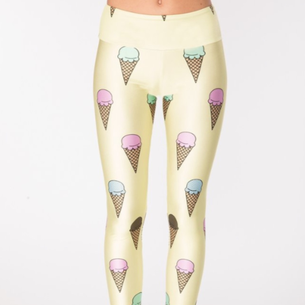 Goldsheep Single Scoop Yellow Leggings